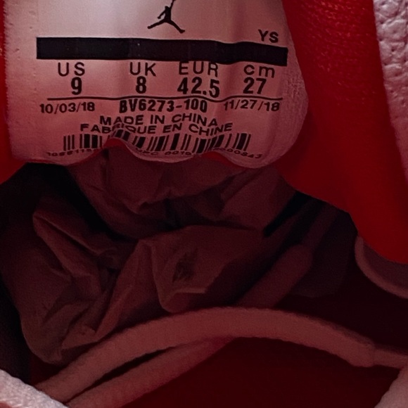 🆕 Air Jordan Big Fund White Silver - Mens Sizes - Picture 9 of 11